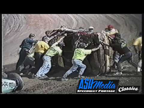 Ash Media Classic Speedway: Modified Production: Gary Pagel Rollover - Gympie Speedway 1999