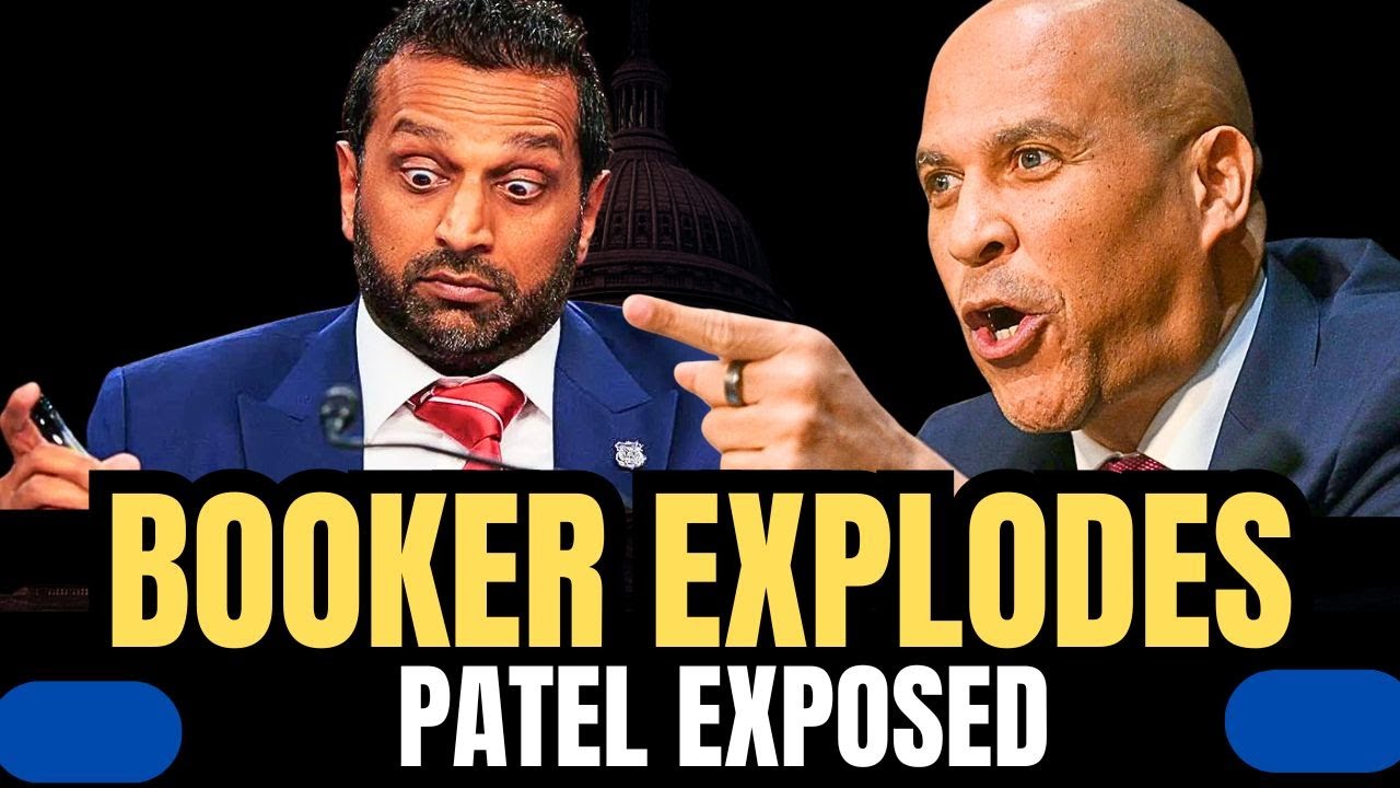 BOOKER ERUPTS: Kash Patel EXPOSED in Explosive FBI Showdown