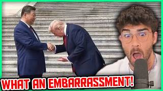 Trump Got Insulted To His Face And Was Too Dumb To Understand | Hasanabi Reacts