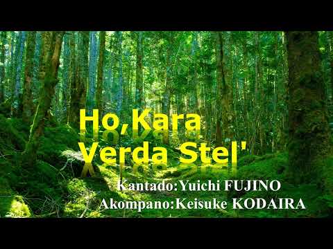 Ho,Kara Verda Stel'（Esperanto）（エスペラント歌曲）　藤野祐一：バリトン