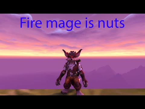 Fire mage burst is nuts - Fire mage pvp 8.3