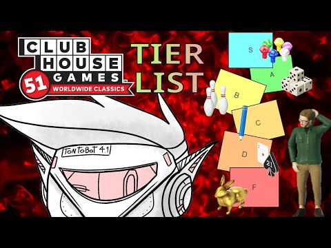 [Tier List] Clubhouse Games Megafan Ranks All 51 Worldwide Classics