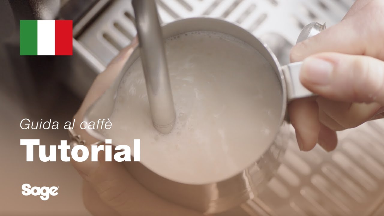 Tutorial Guida al caffè Breville - Come montare in automatico la schiuma di latte con microbolle