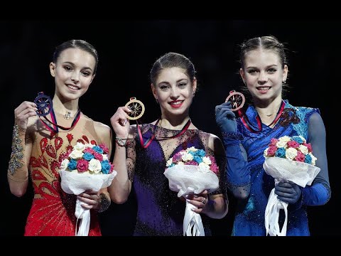 Victory Ceremony Ladies | Grand Prix Final 2019/2020 | Triumph