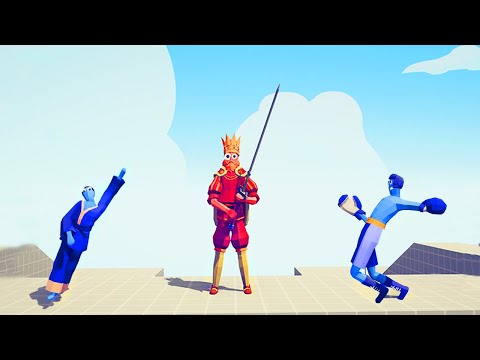 BOXER + TAEKWONDO vs EVERY UNIT | Totally Accurate Battle Simulator TABS