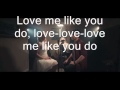 Love Me Like You Do - Ellie Goulding - MAX ...