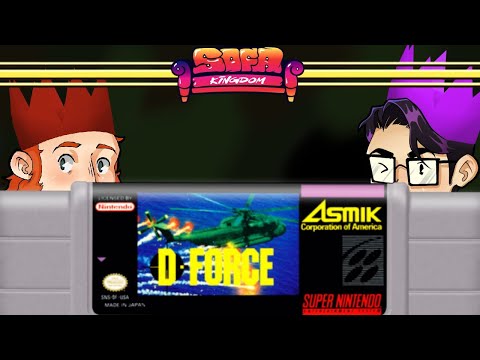 D-FORCE 1991 (SNES) - Sofa Kingdom