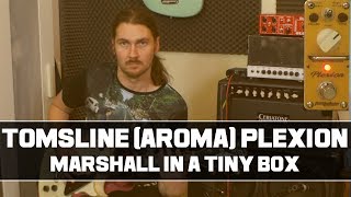 Video thumbnail for Cheap Tuesdays | Tomsline Aroma APN-3 Plexion | Marshall Stack On The Cheap | In-Depth Review by JimijaymesGuitarist