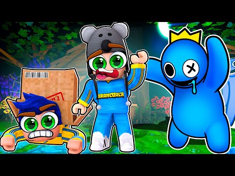 MONSTRO AZUL BABÃO NO ROBLOX RAINBOW FRIENDS - Brancoala Games