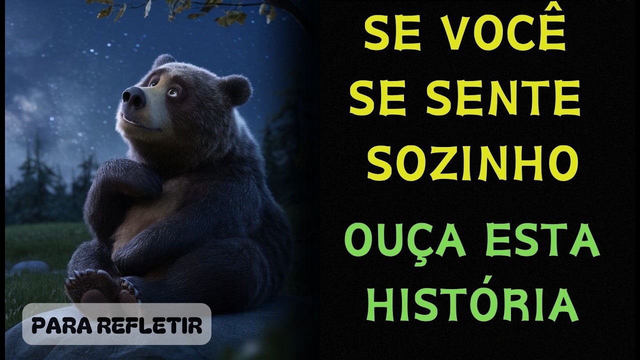O Urso que Vivia na Solidão ➤ Ensinando Como Ser Só