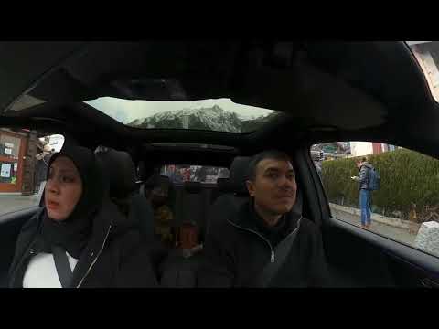 Fun drive from Les Esserts to Chamonix Mont Blanc