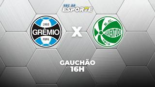 GRÊMIO X JUVENTUDE - AO VIVO | CAMPEONATO GAÚCHO – 15/02/2026