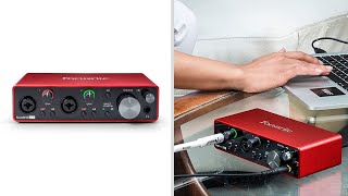Video thumbnail for 5 Things to Know About the Focusrite Scarlett 2i2 (3rd Gen) by GetMojo