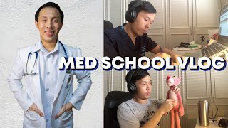 👨🏻⚕️ First Week of Clerkship | Study with Me + Tips | Med Student Vlog