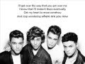 Where are you now - UnionJ (lyrics) 