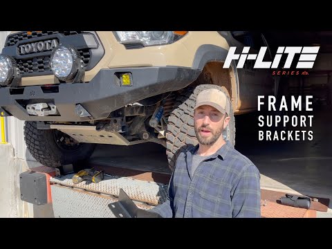 [2016+] Toyota Tacoma – Frame Support Brackets Install