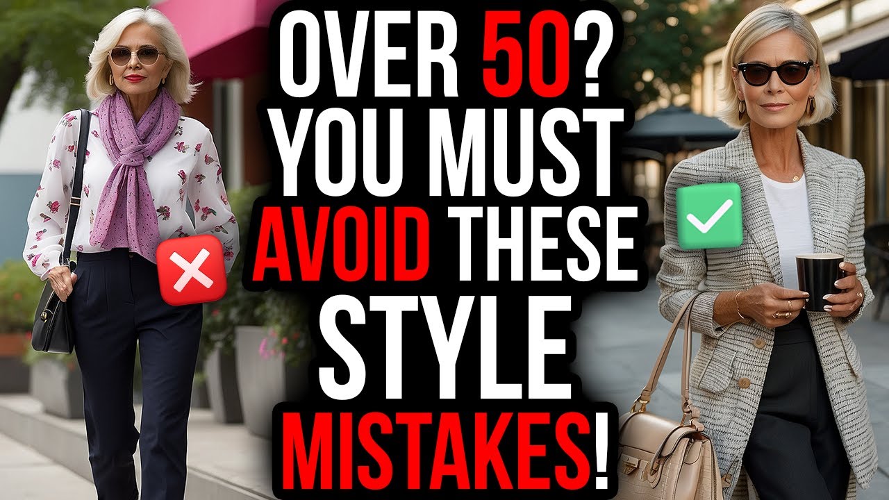 Over 50? These 12 Mistakes RUIN Your Elegance!
