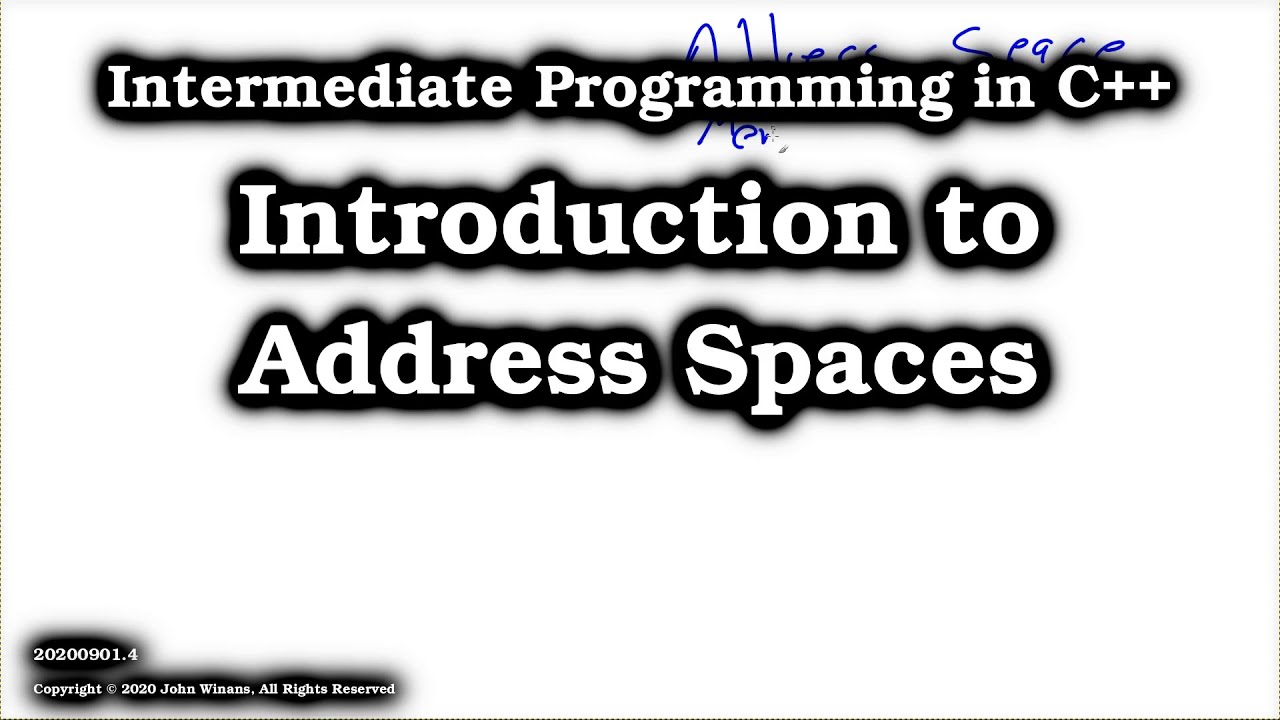 An Introduction to Address Spaces