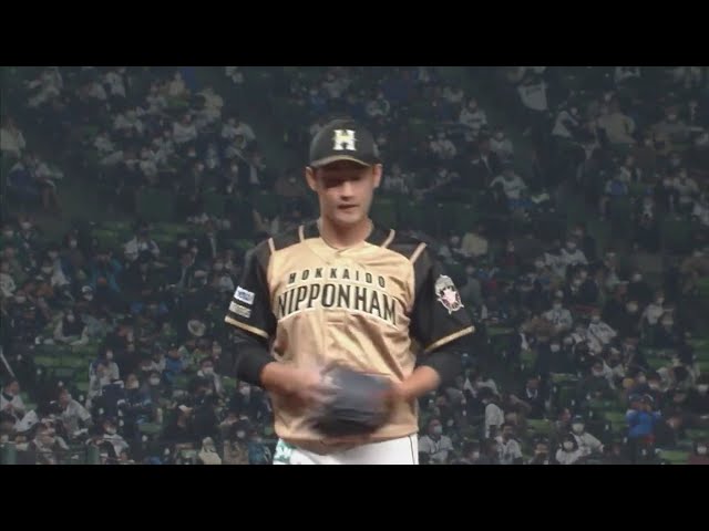 【7回裏】ファイターズ・望月 一軍初登板の舞台でピンチを凌ぐ好リリーフを見せる!! 2020/11/2 L-F