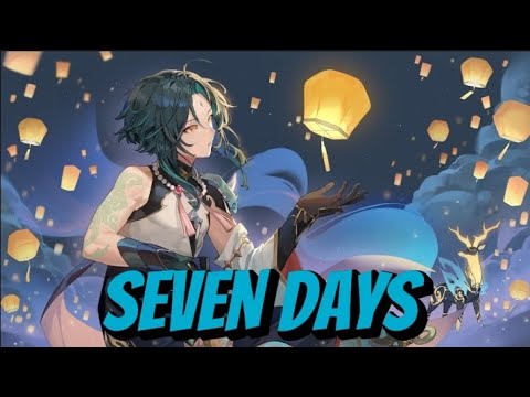 Nightcore - Seven Days - ( Lyrics )