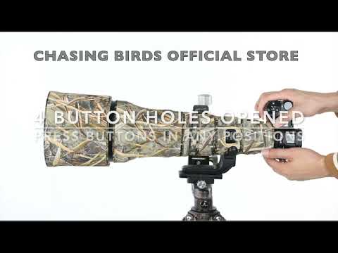 CHASING BIRDS LENS COAT INSTRUCTIONS FOR NIKON Z 800mm F6.3 VR S