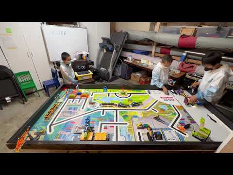 Team Tornado  - 2022 FLL Cargo Connect Missions Run 1 - 460 points