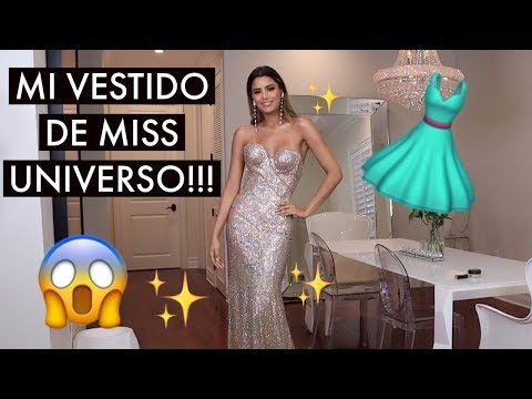 MY MISS UNIVERSE DRESS #Arylovers Ariadna Gutiérrez
