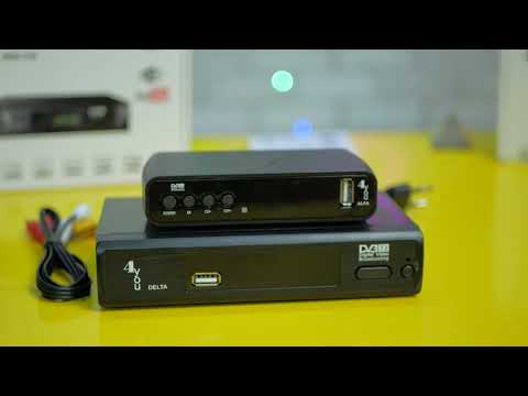 Цифровой ТВ тюнер DVB-T2 4you ALFA GX6705 для телевизора, улучшенное охлаждение, 2usb - фото 1 - id-p1454833989