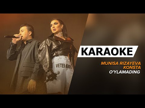 Munisa Rizayeva & Konsta - O'ylamading MINUS | KARAOKE
