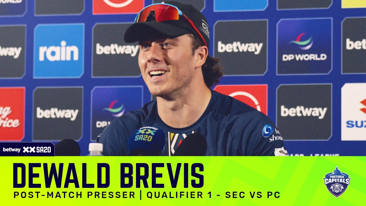 Dewald Brevis, Pretoria Capitals | SECvPC Qualifier 1 Post-match presser