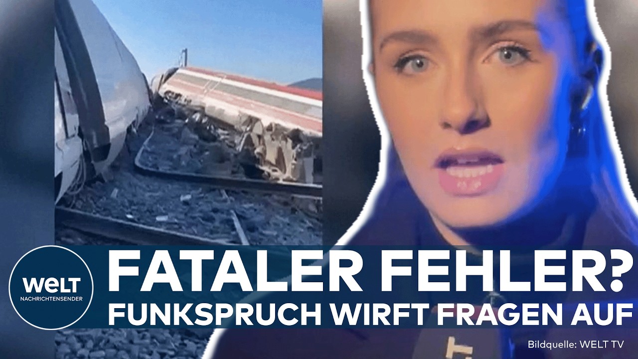 TRAGÖDIE BEI TOLEDO: Falsche Freigabe ‒ Zug soll vor Crash mit voller Geschwindigkeit gefahren sein