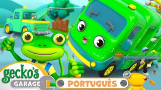 Dia da Reciclagem! | 1 HORA DO GECKO BRASIL! | Desenhos Animados Infantis em Português