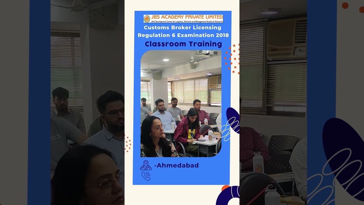 Regulation 6 Classroom Training   Day 1