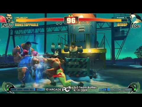 Arcade Infinity SF4 3-on-3 Teams - Winner's Final 1 Team Balls vs Team Kenobopchez