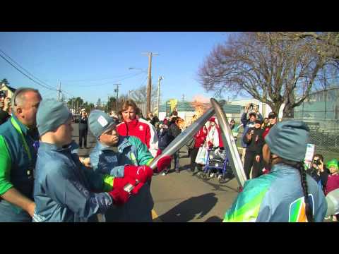 Paralympic Torch Relay: Esquimalt to Victoria, British Columbia