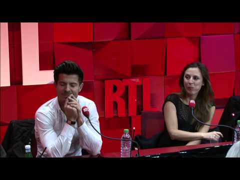 Stéphane Bern welcomes Vincent Niclo and Camille Chamoux to A La Bonne Heure on January 30, 2015...