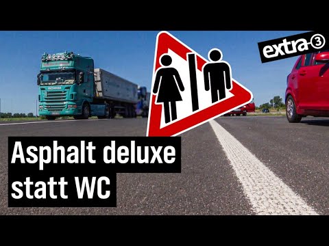 Realer Irrsinn: Rastplatz ohne Klo auf Rügen | extra 3 | NDR