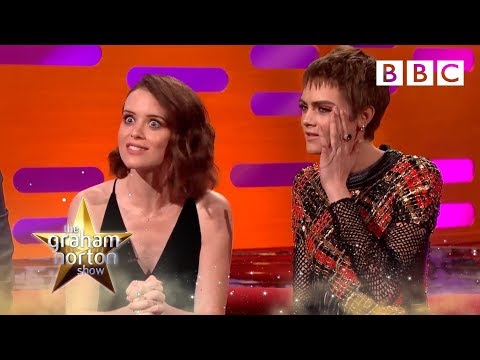 Claire Foy's unusual encounter with a fan in a chip shop | The Graham Norton Show - BBC