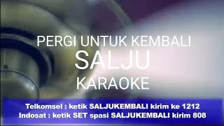 Download lagu PERGI UNTUK KEMBALI - SALJU KARAOKE mp3