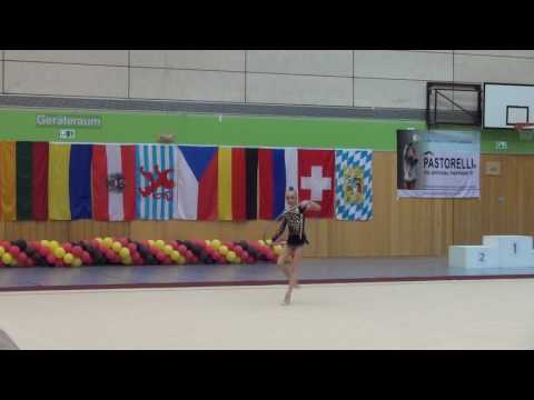 Khrystyna Pohranychna hoop junior 2003A Pastorelli cup 2017