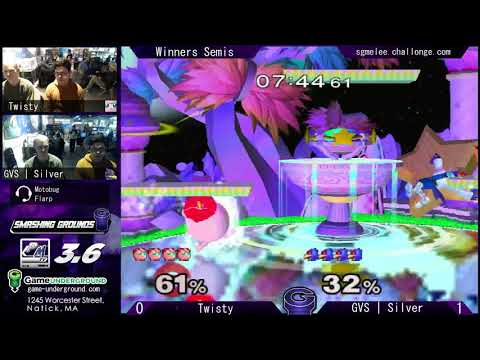 SG 16.11 SSBM - Twisty (Jigglypuff) vs. GVS | Silver Alloy (Falco) - Melee WSF