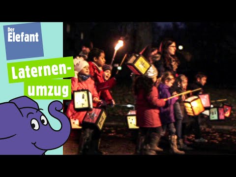 Olivia geht mit ihrer Laterne zum St. Martins-Umzug | Der Elefant | WDR