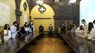 Ամենայն Հայոց Կաթողիկոսն ընդունել է հայագիտական դասընթացների մասնակից սփյուռքահայ երիտասարդներին
