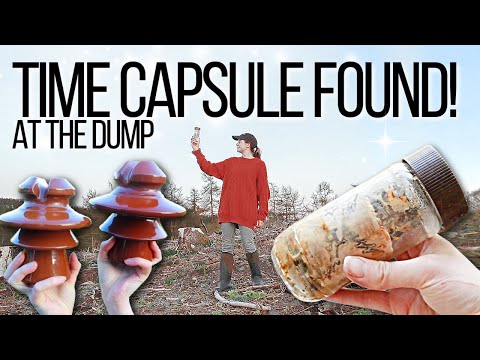 Time Capsule Found - Unopened for 45 Years! Treasure Hunting for Historic Relics. (Amazing Find!)