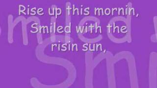 connie talbot - don&#39;t worry about a thing - with lyrics