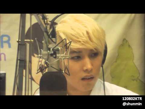 120802 fancam KTR Sungmin 슈키라 성민이DJ