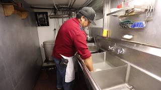 Making mozzarella at Russo's