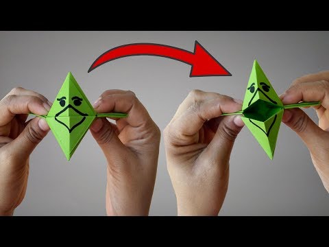 ►► How To Make Paper Fish Mouth Easy Step By Step At Home | Paper Craft Work Episode 18 Video