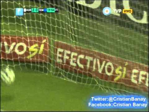 Huracan 3 Temperley 0 (Relato Hernan Feler) Torneo Nacional B 2014 Los goles (9/8/2014)