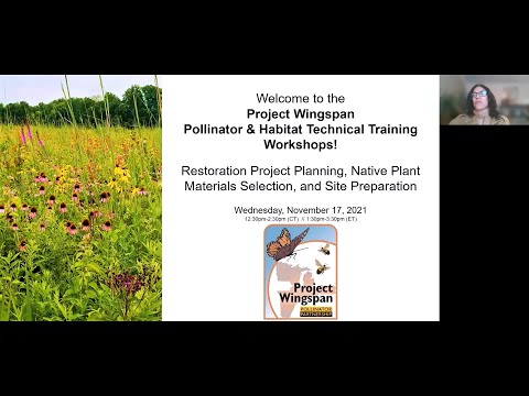 PWEC Workshop 3: Restoration Project Planning, Native Plant Materials, and Site Preparation